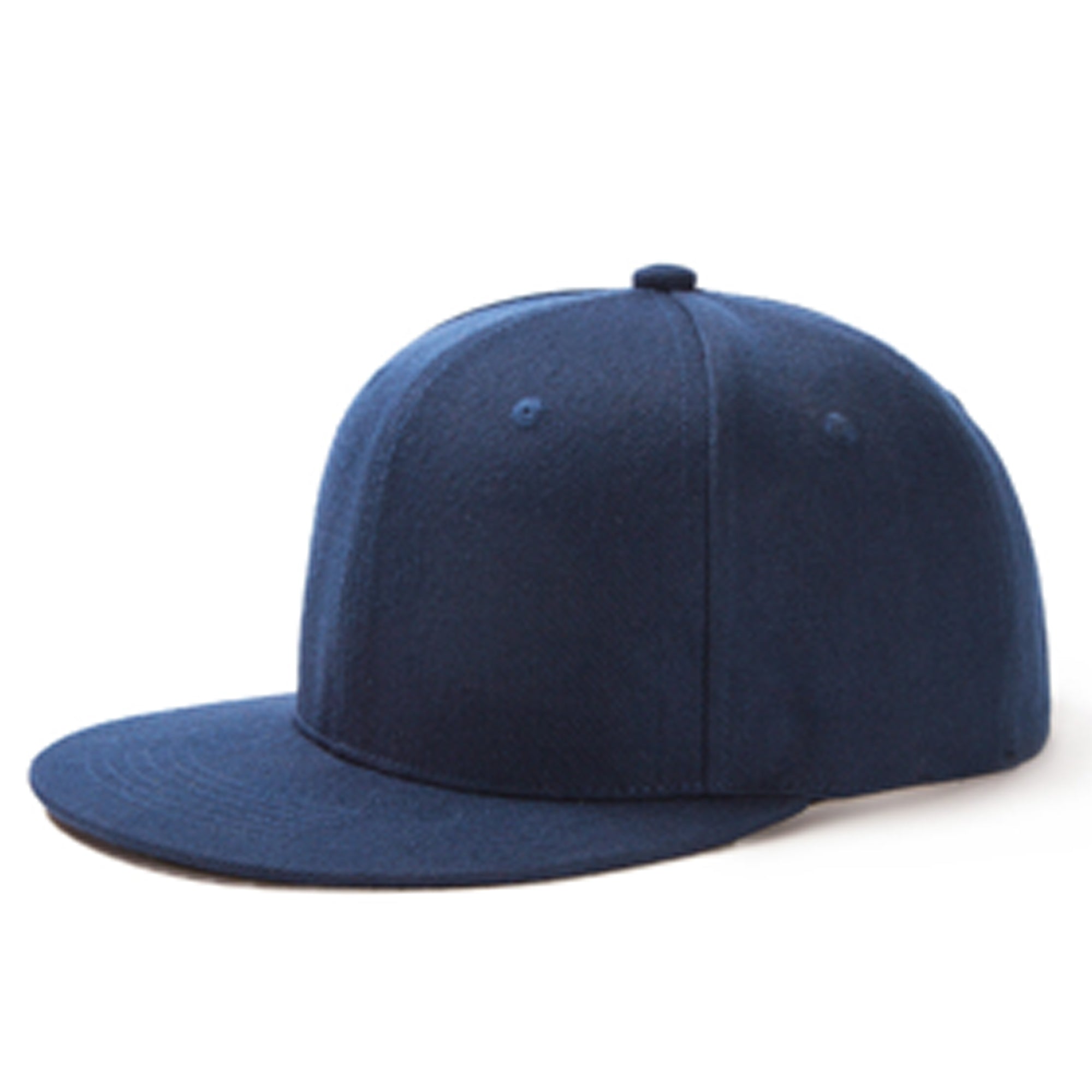 Adjustable Plain Sports Flat-Brim Hat