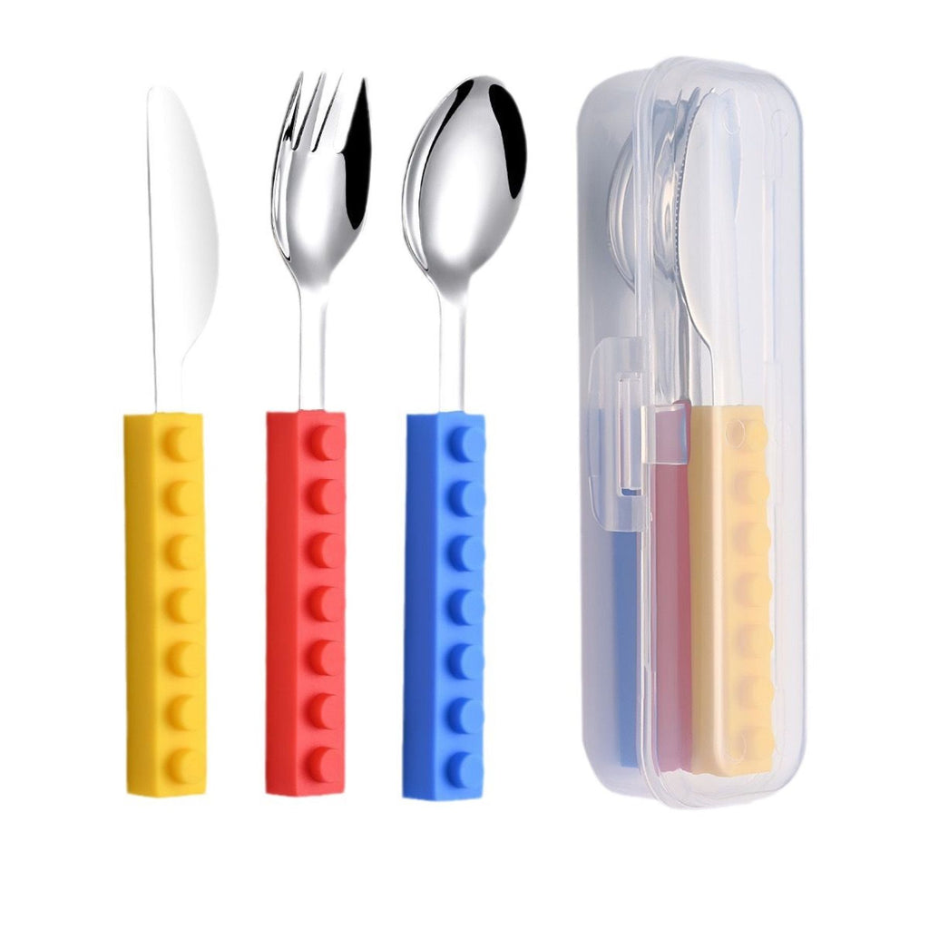 Building Block - Handle Stainless Steel Cutlery Set