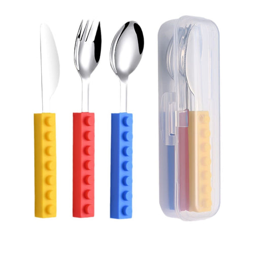 Building Block - Handle Stainless Steel Cutlery Set