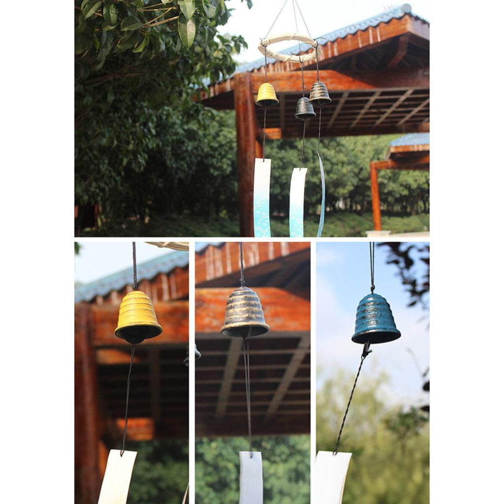 Chinese - style Cast Iron Wind Chime Ornaments