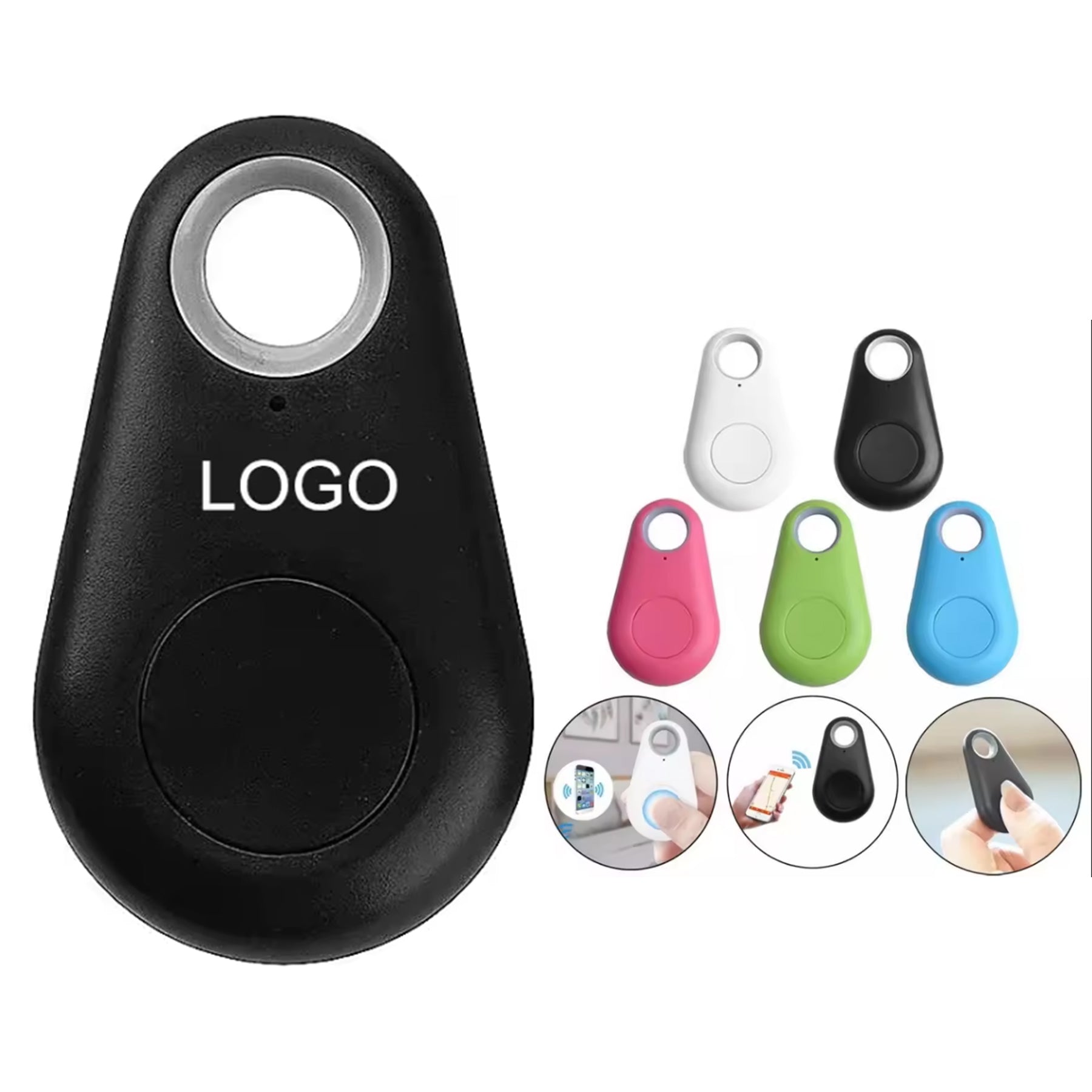 Bluetooth Keychain Anti-Lost Alarm Tracker