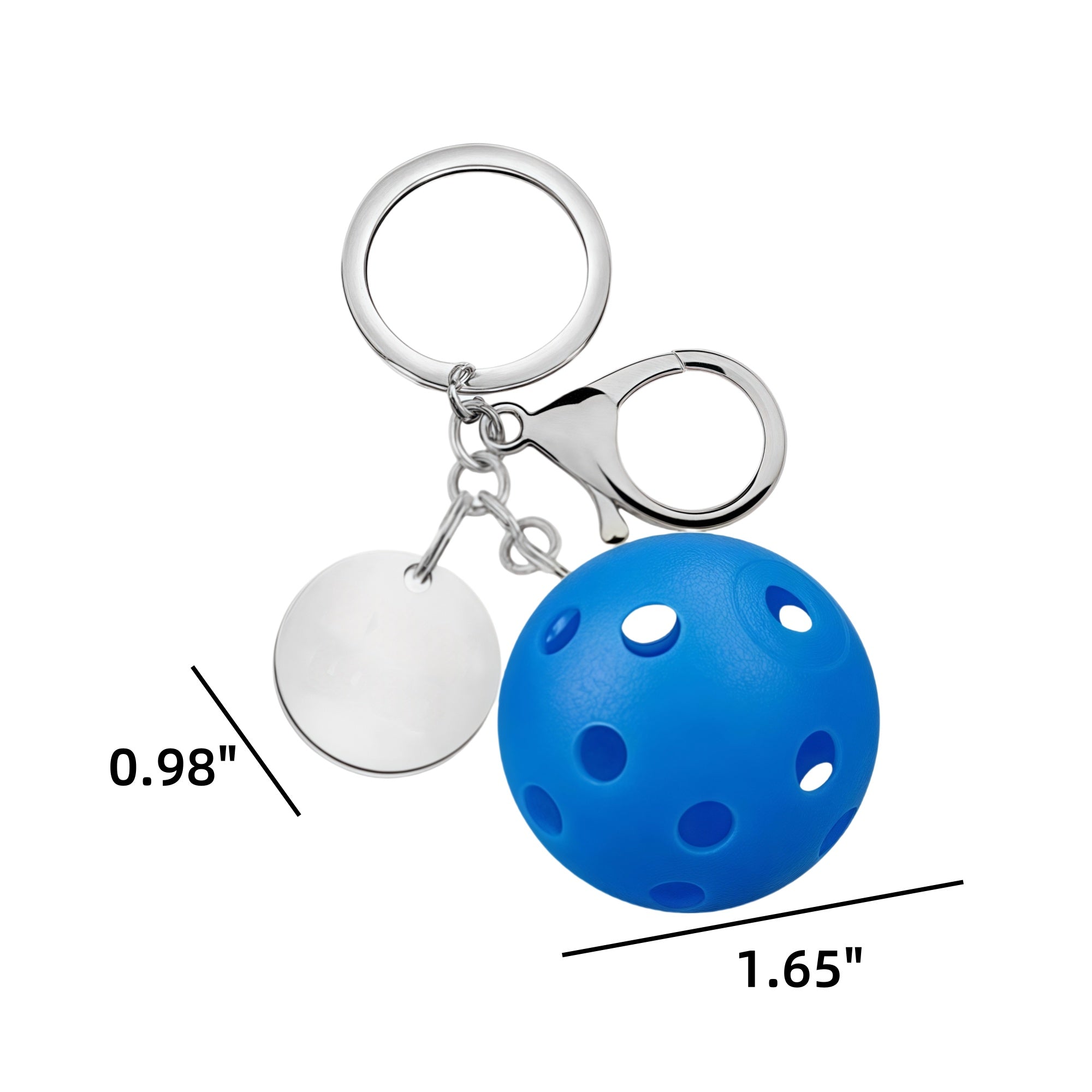 Pickleball Keychain