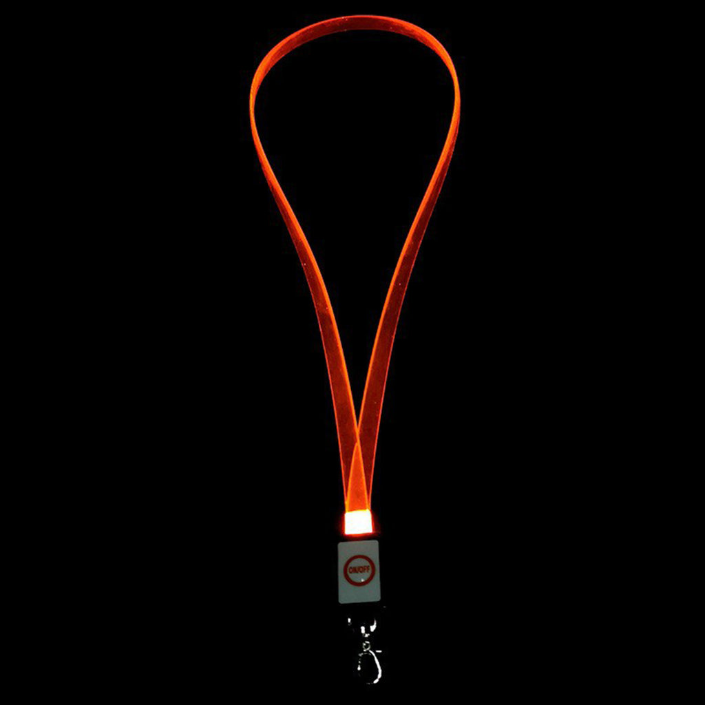 LED Light Transparent Lanyard