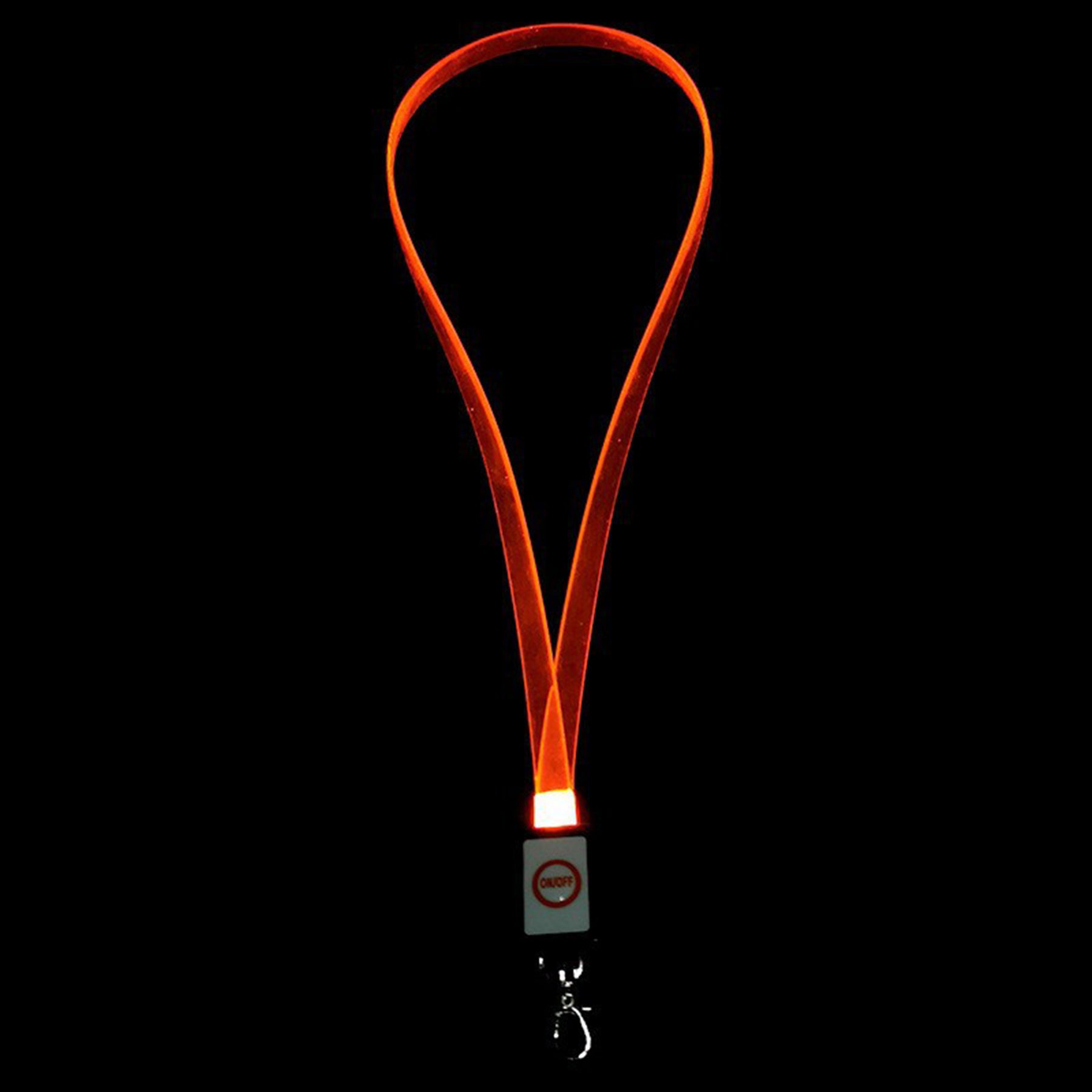 LED Light Transparent Lanyard