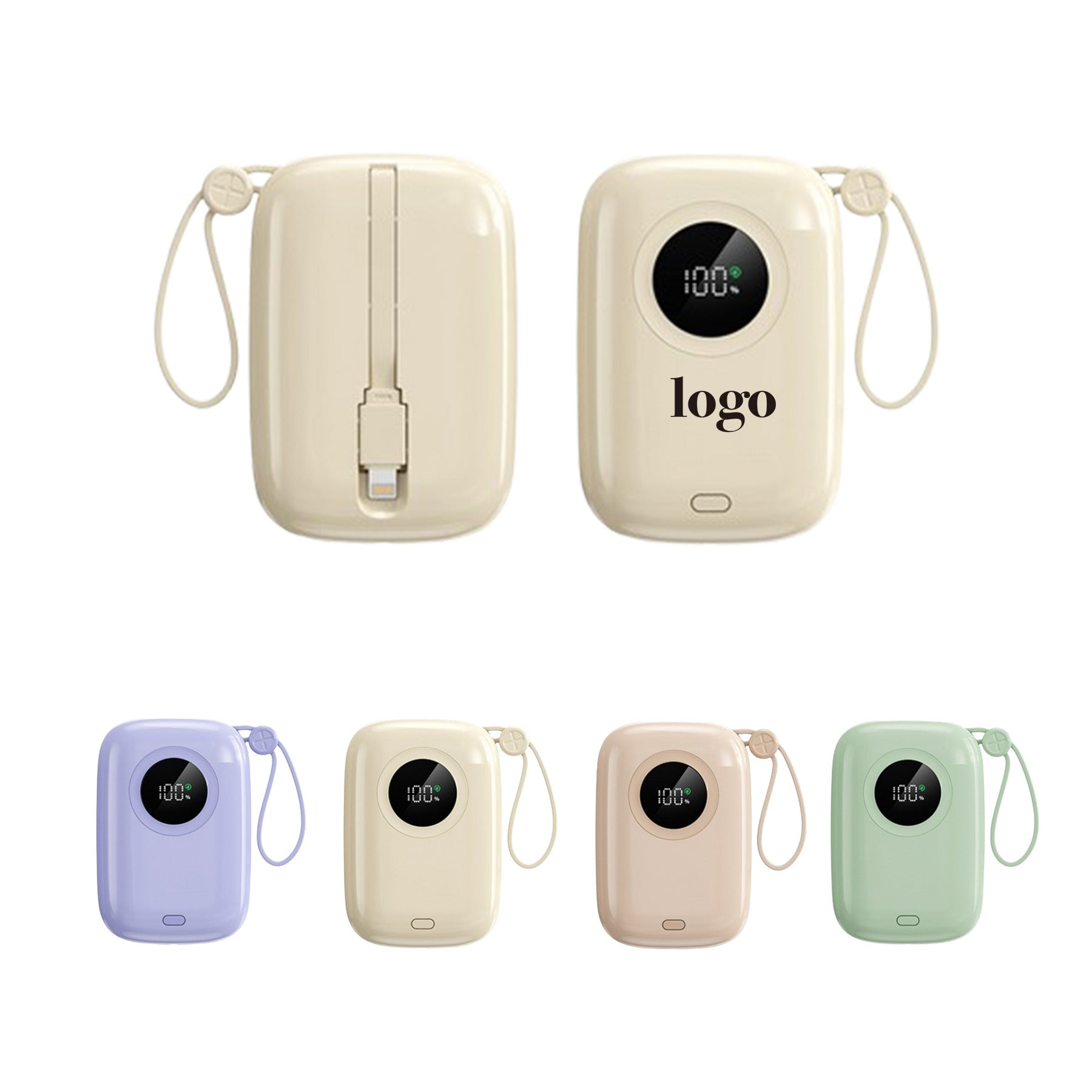 10000Mah Portable Power Bank Charger With Led Display