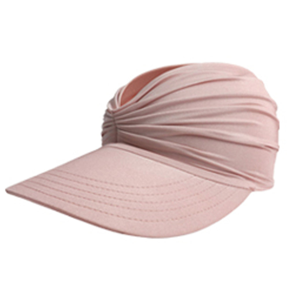 Summer Chinlon Hollow Sun Visor Hat