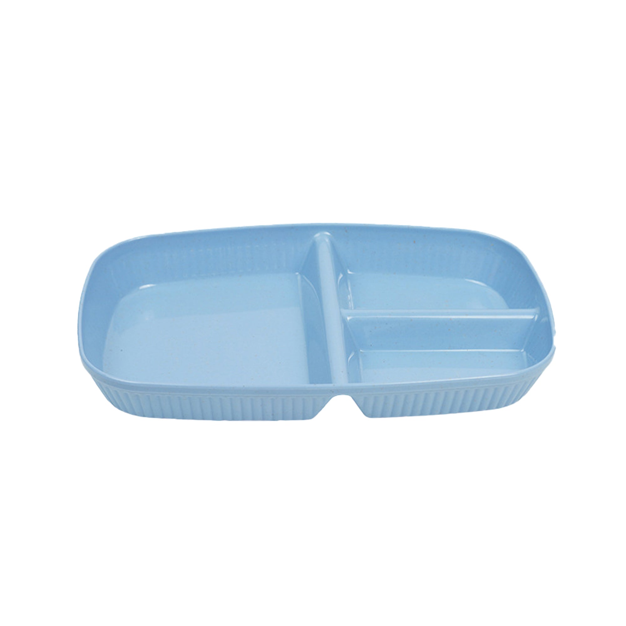 Wheat Straw 3-Section Divided Plate
