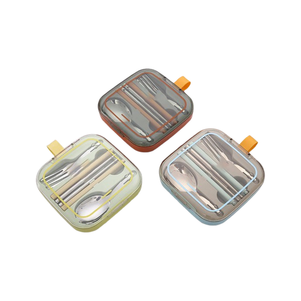 Square Flatware Set Storage Box