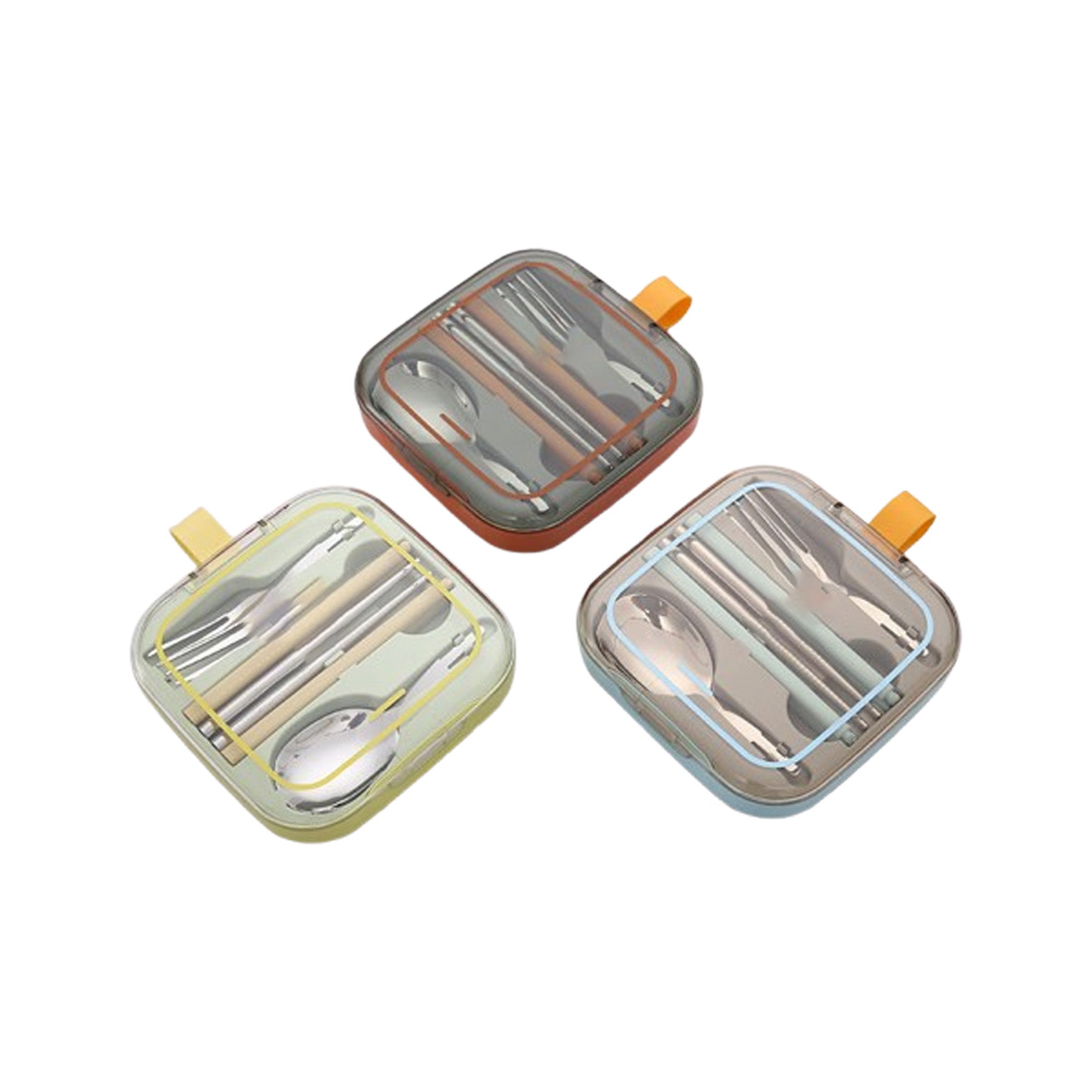 Square Flatware Set Storage Box
