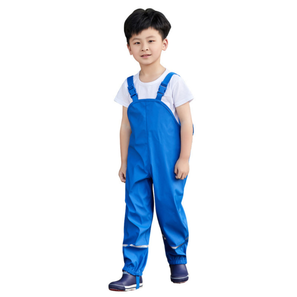 2T - 5T Kids Waterproof Overalls With Reflective Strips