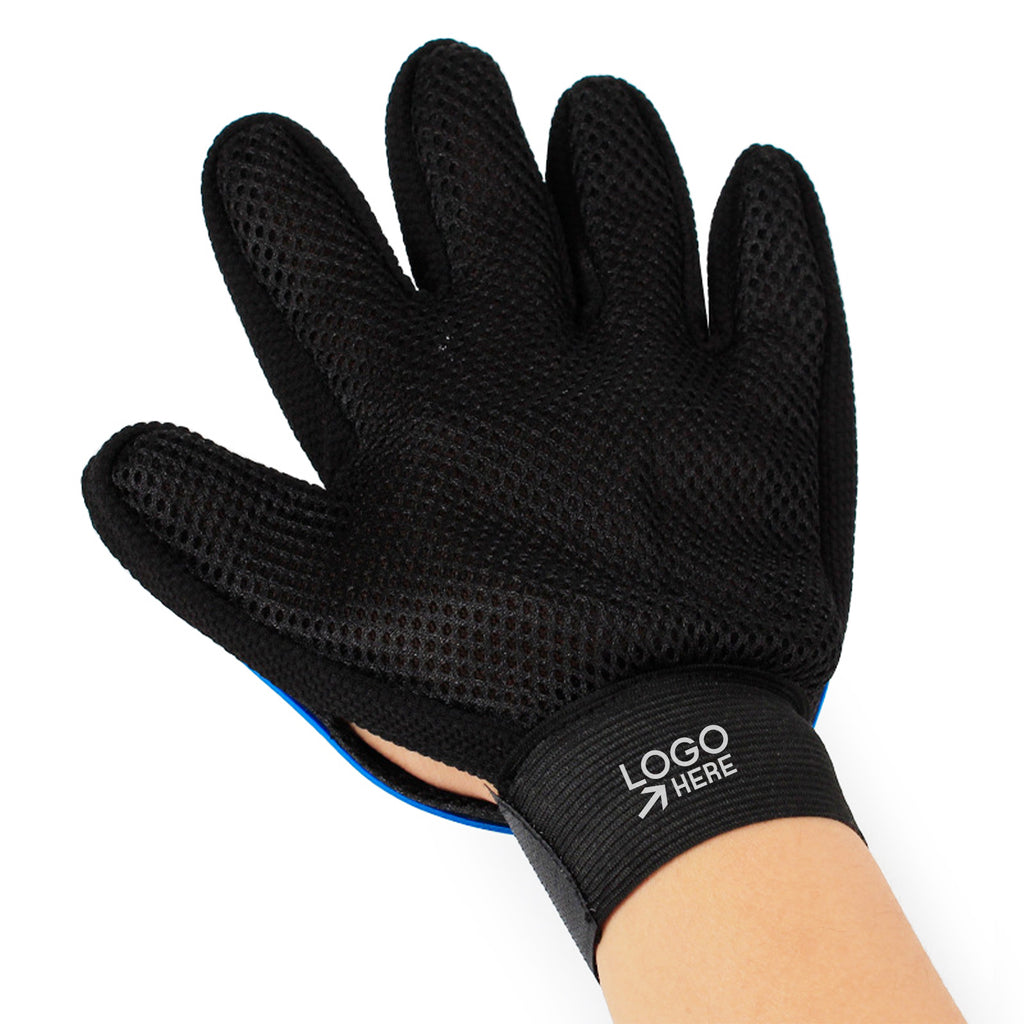 Pet Grooming And Massaging De-Shedding Gloves