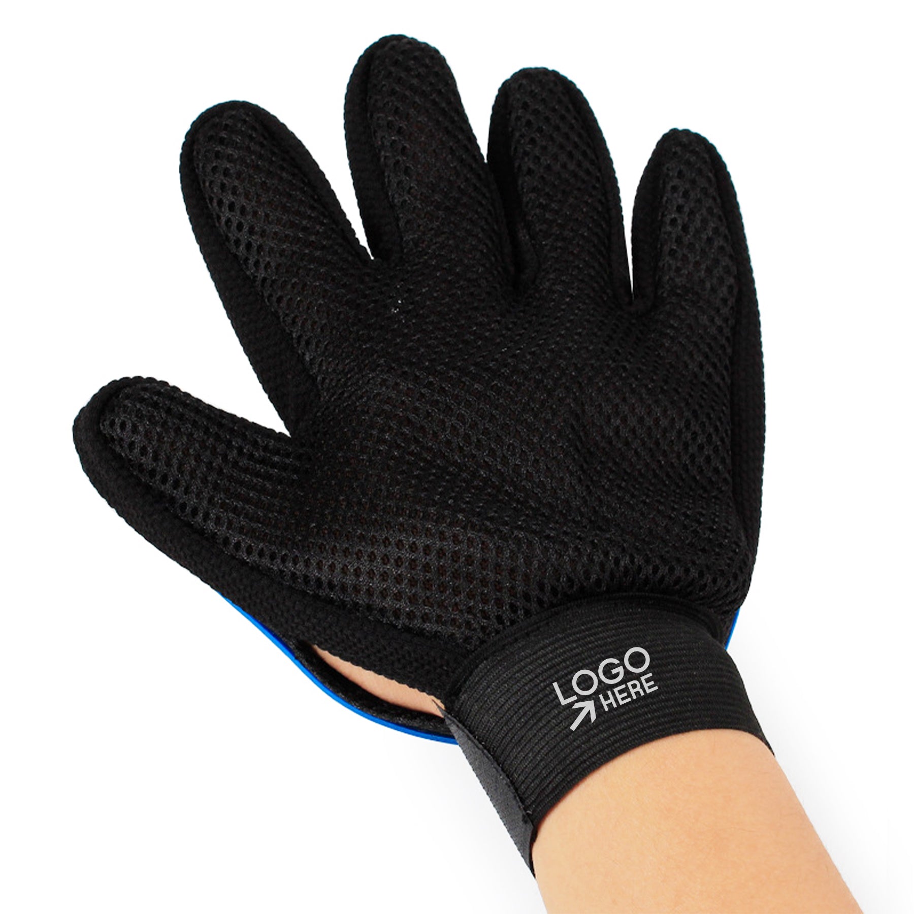 Pet Grooming And Massaging De-Shedding Gloves