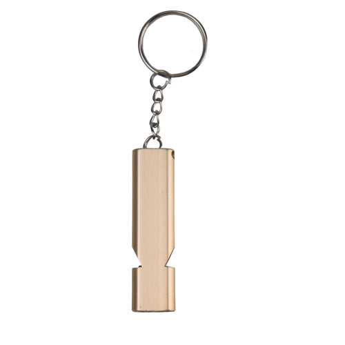 Aluminum Alloy Whistle Keychain
