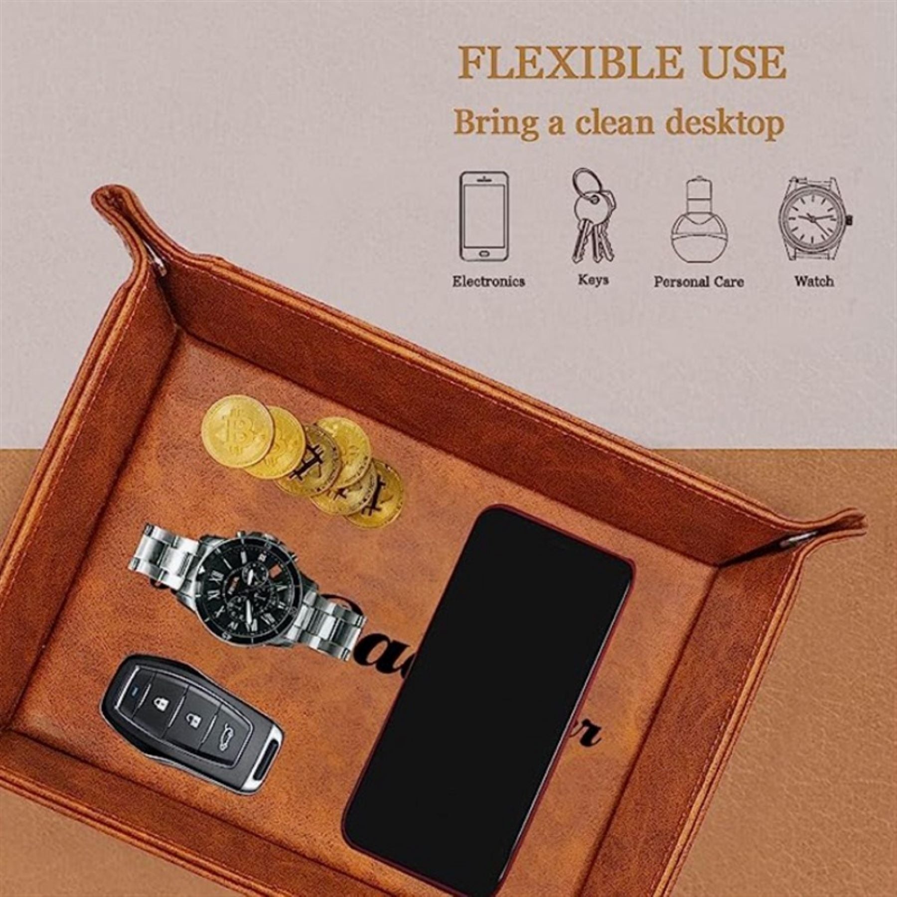 Household Folding Storage Tray