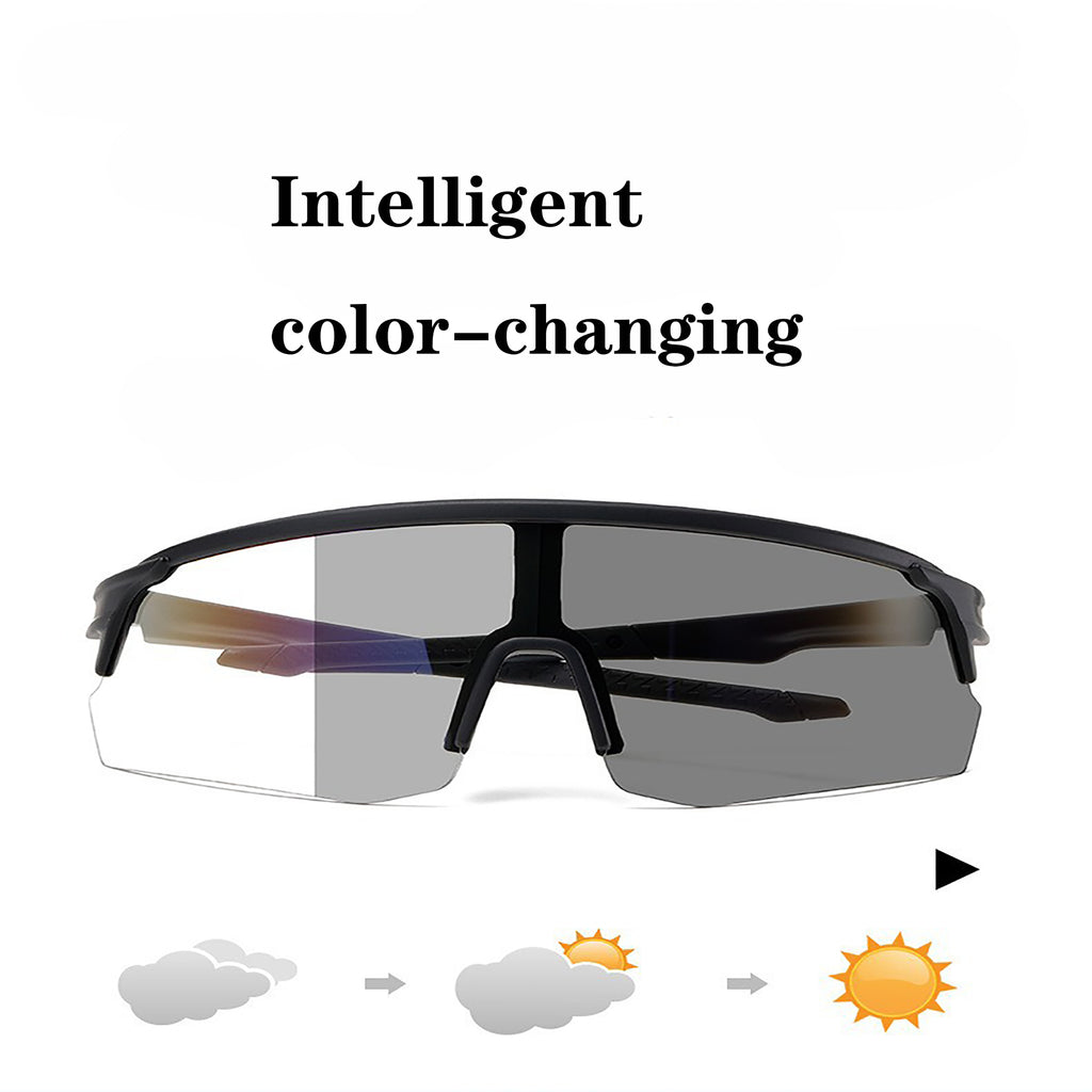 Photosensitive Color-Changing Cycling Glasses