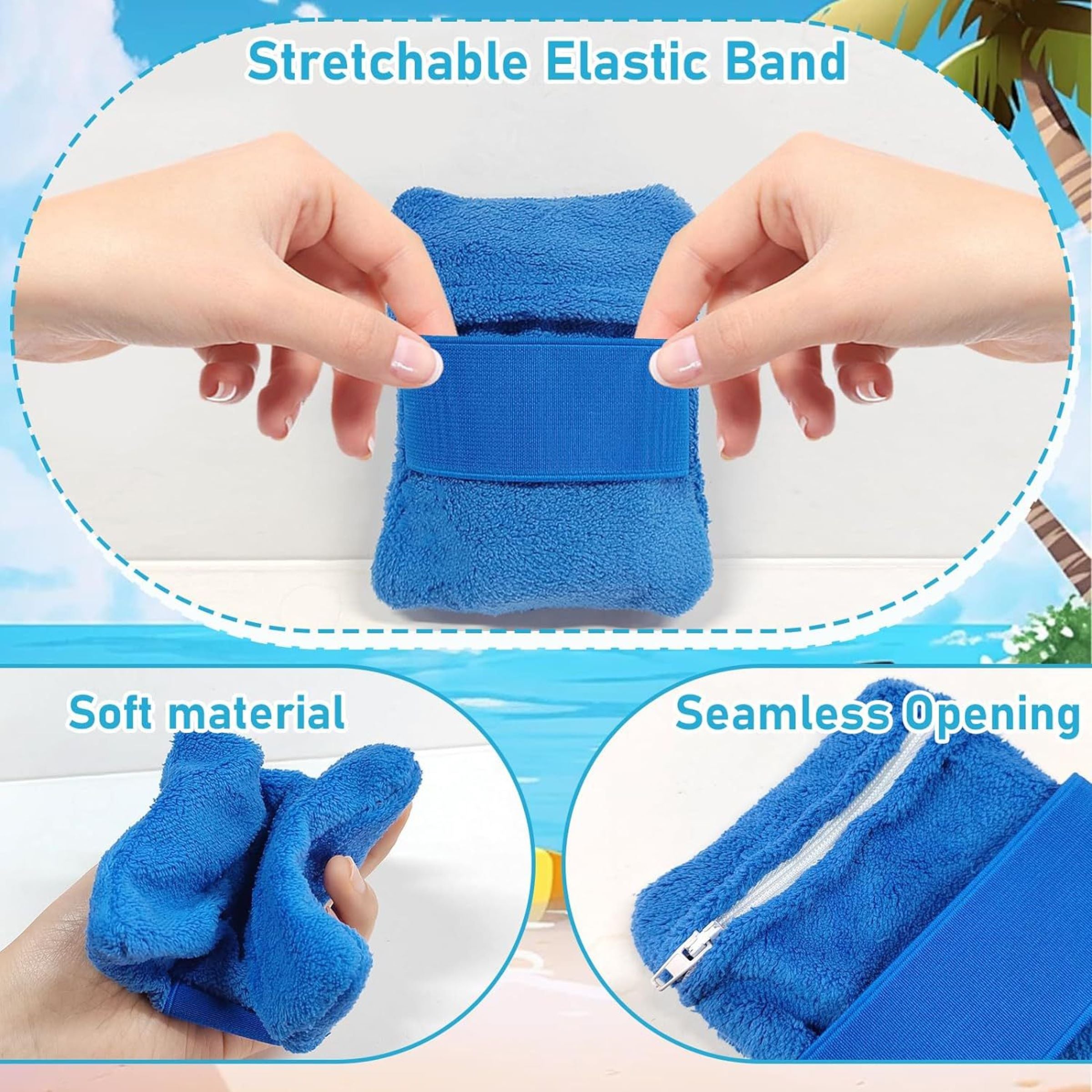Handy Beach Sand Removal Pouch