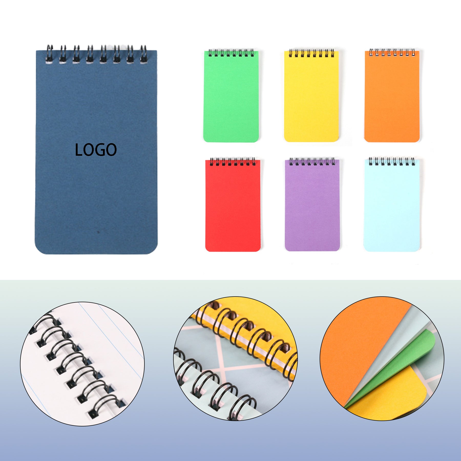 Mini Spiral Notebook Set