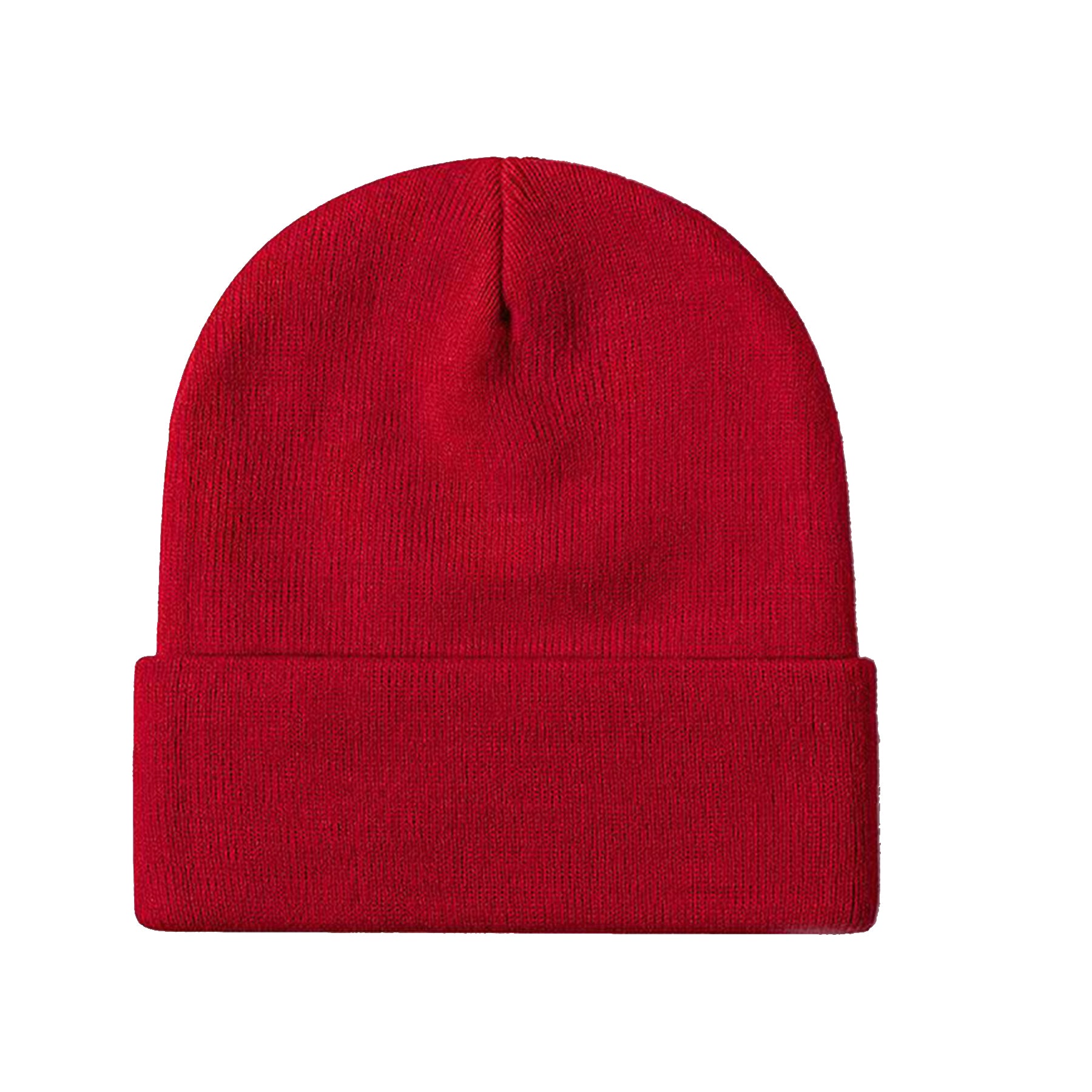 Knit Cap With Cuff