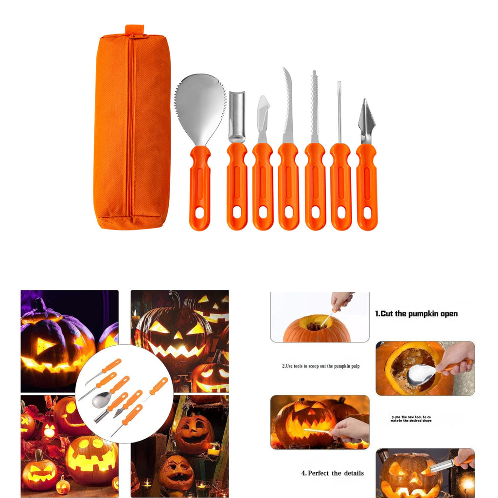 Halloween Pumpkin - Carving Tool Set