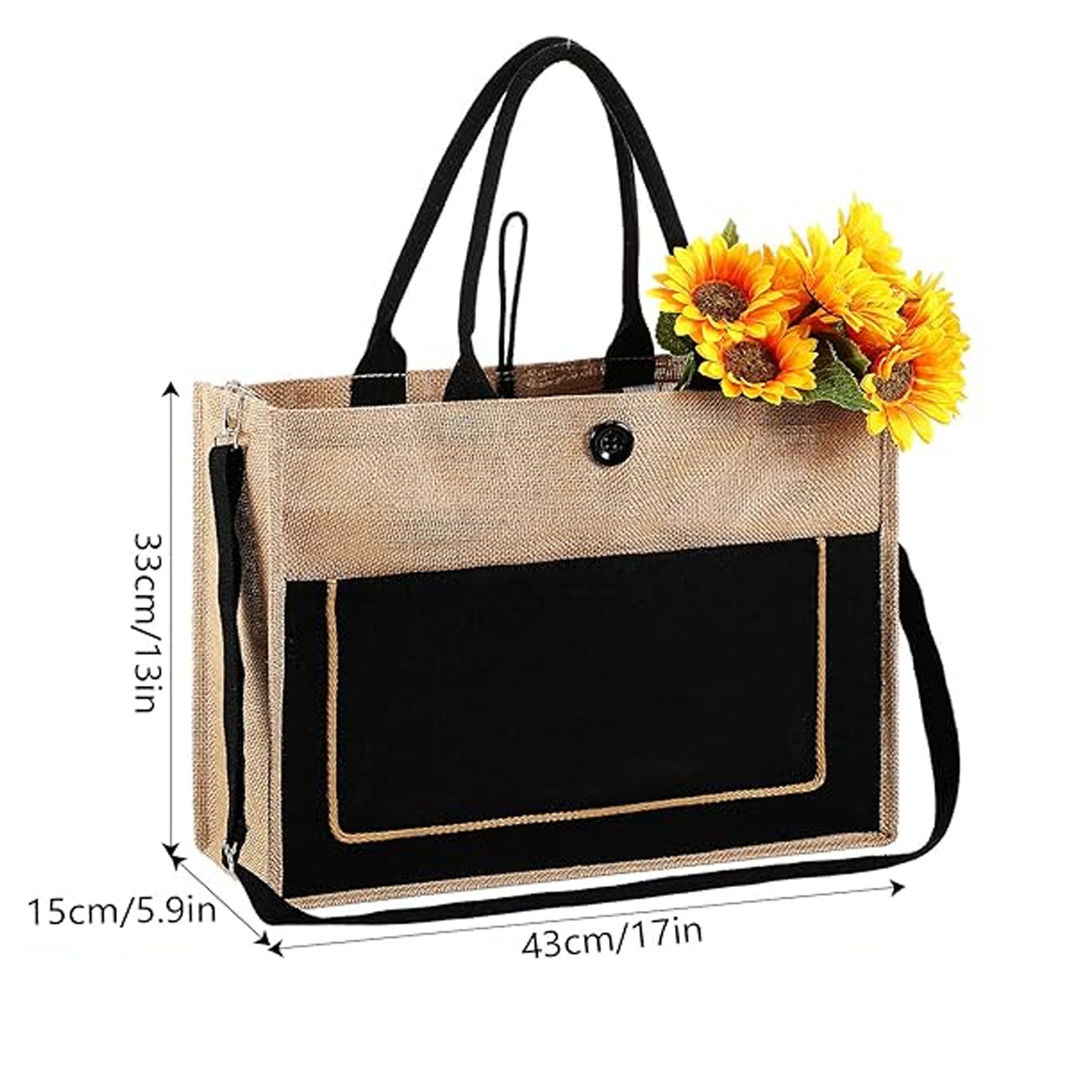 Tote Jute Bag Gift Storage Bag