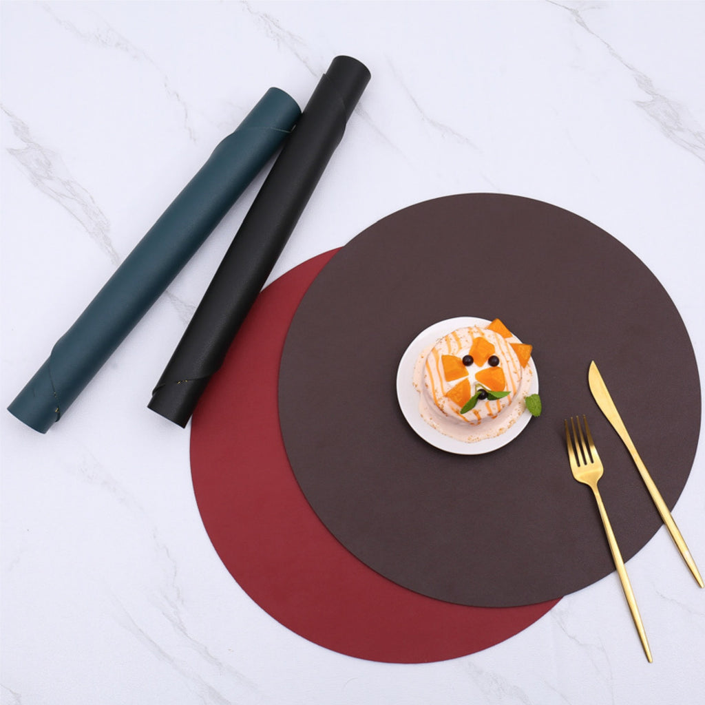 Round Minimalist Heat Insulated Placemat