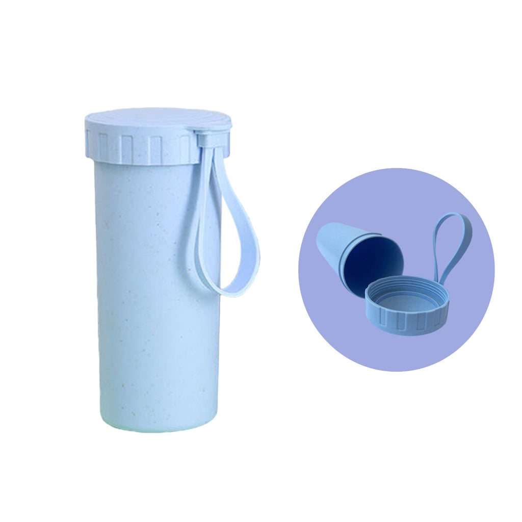 Wheat Straw Sports Water Bottle - Eco-Friendly Hydration
