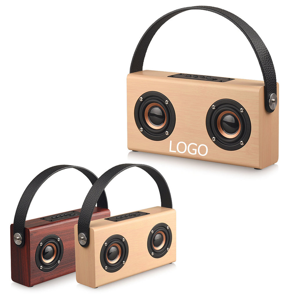 Leather Speaker With Handle