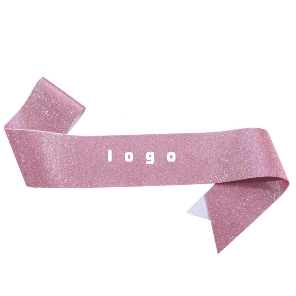 Blank Glitter Fabric Shining Belt