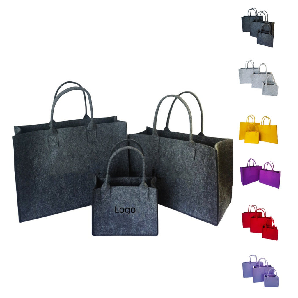 Felt Tote Reusable Bag