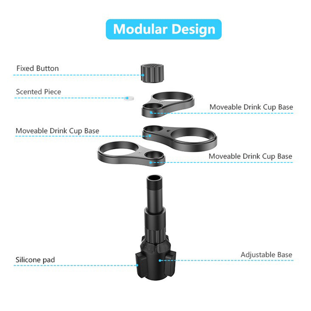 Multi-Functional Car Cup Holder