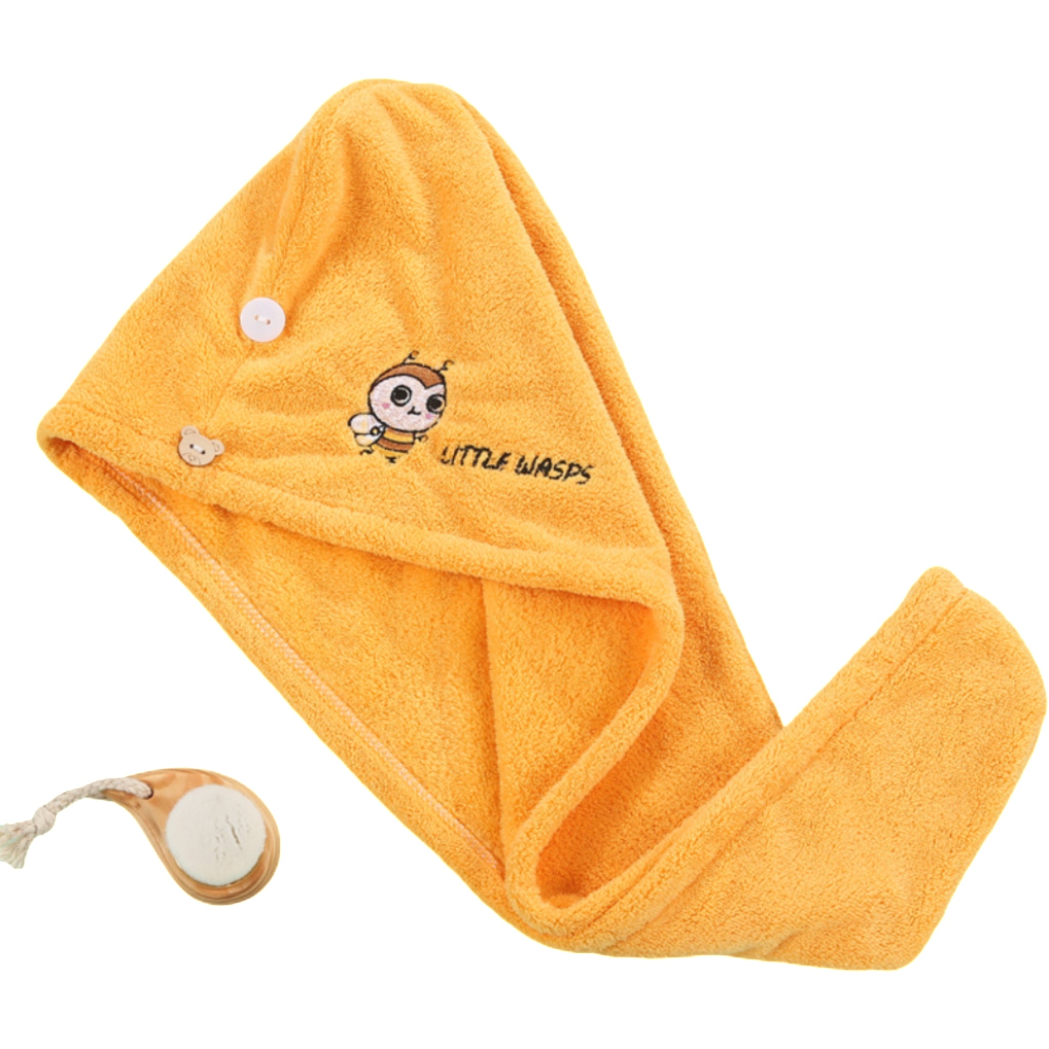 Thickened Coral Fleece Hair Drying Cap