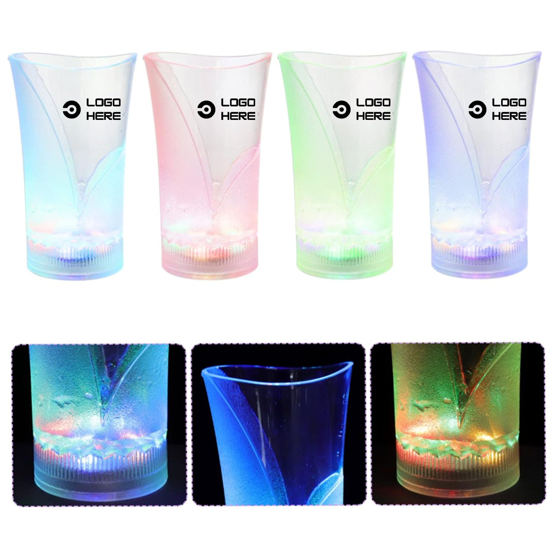 LED Light Up Drinking Cups