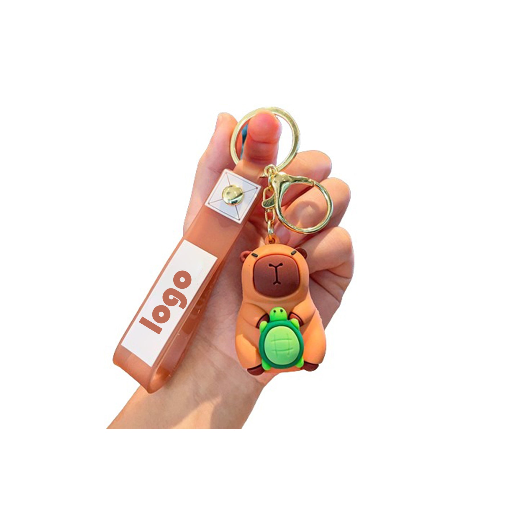 Cartoon Capybara Key Chain