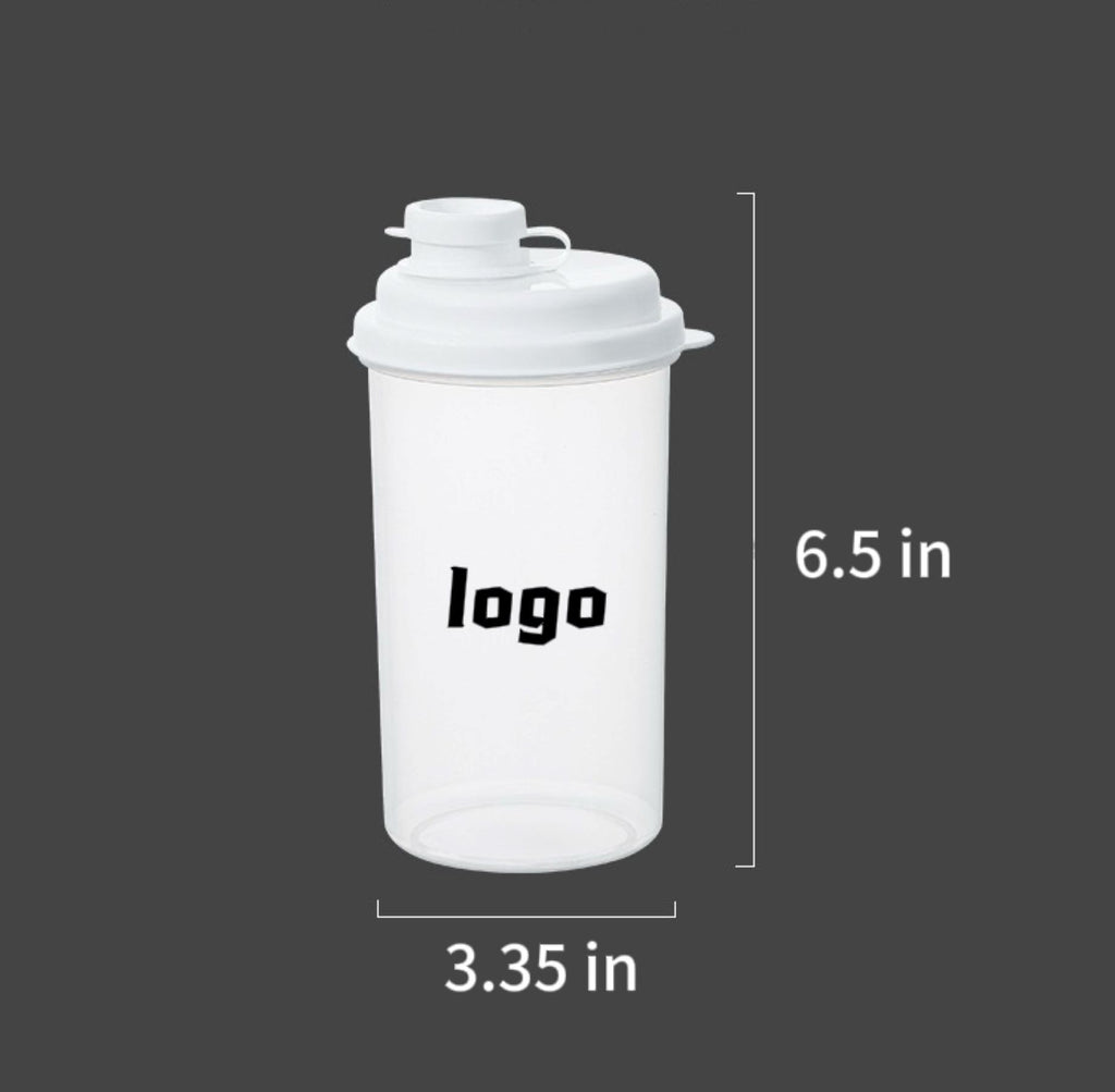 7 Oz Portable Transparent Water Bottle