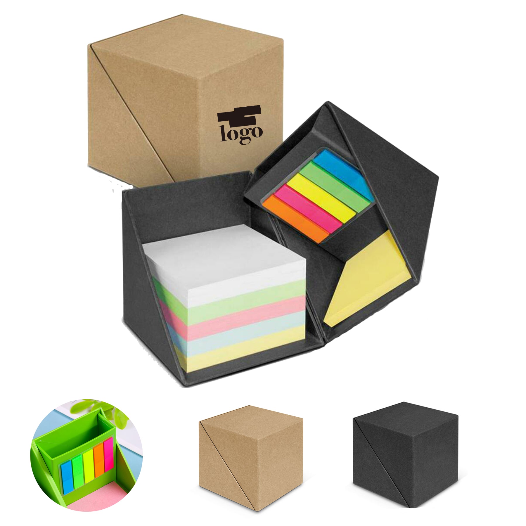 Folding Pencil Holder Sticky Note Box