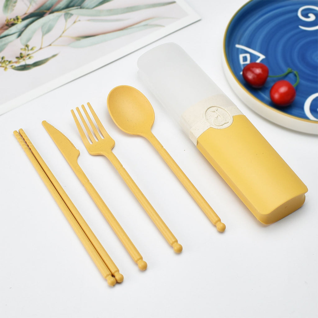 Portable 4-Piece Cutlery Set
