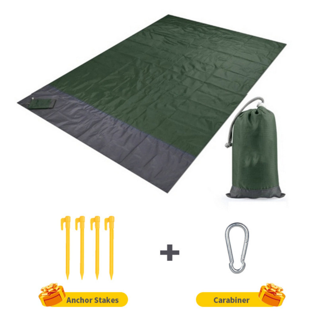 Beach Mat Waterproof Lightweight Sandproof Portable Picnic
