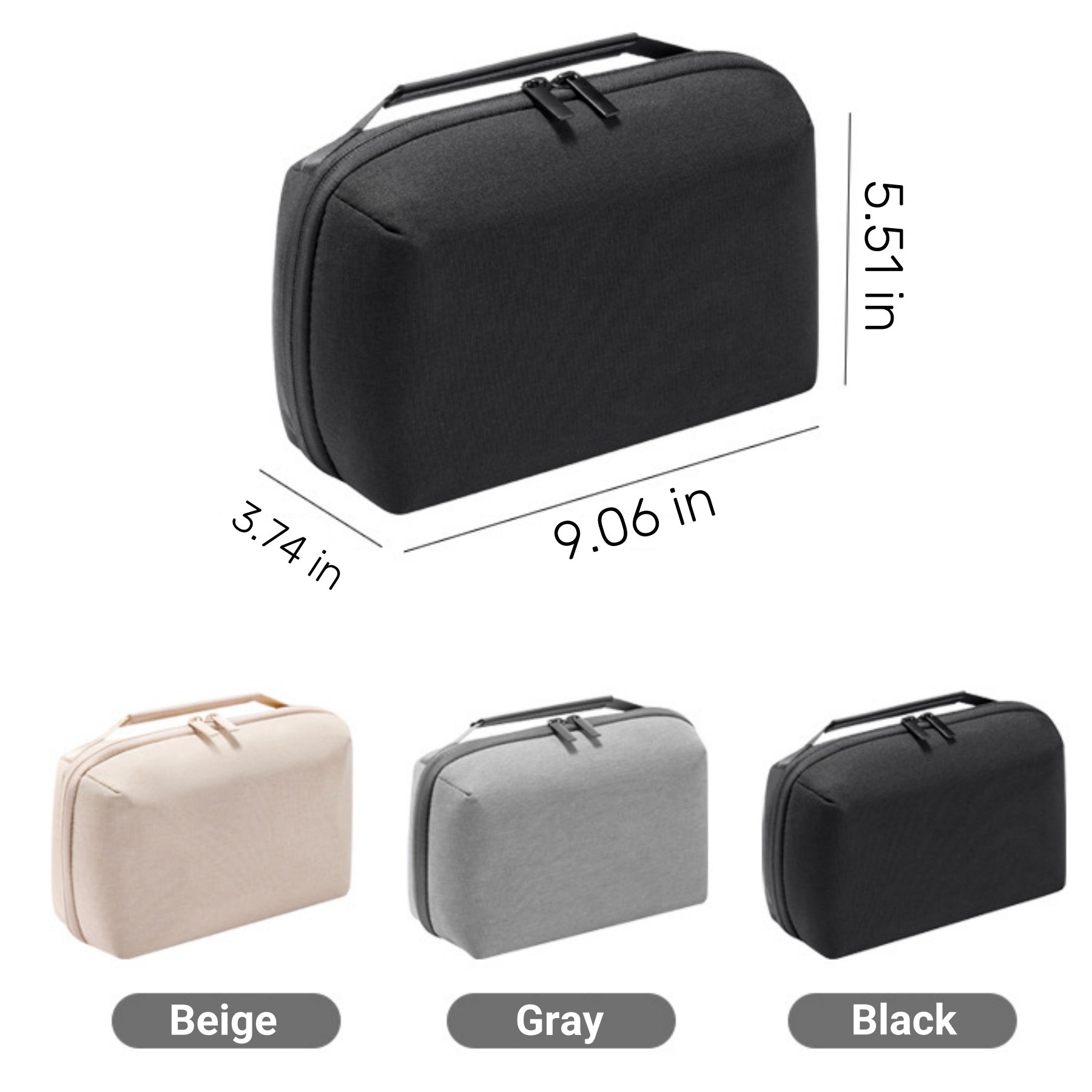 Handheld Data Cable Organizer Bag