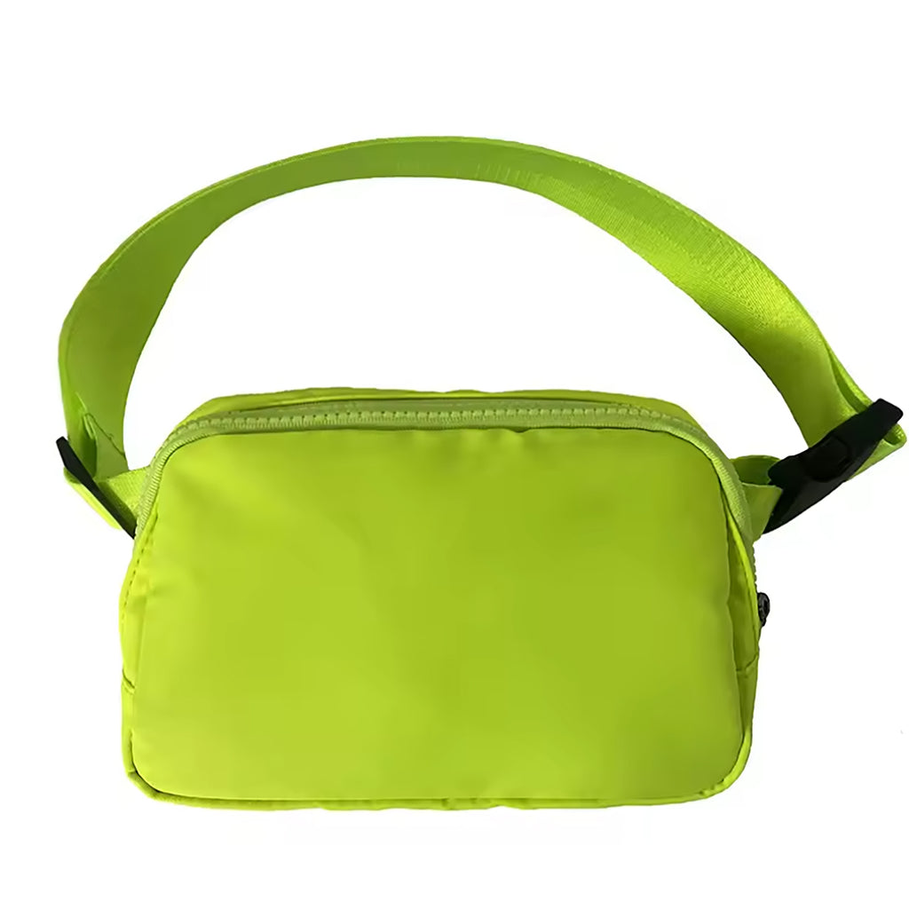 Unisex Waterproof Nylon Crossbody Running Belt Bag