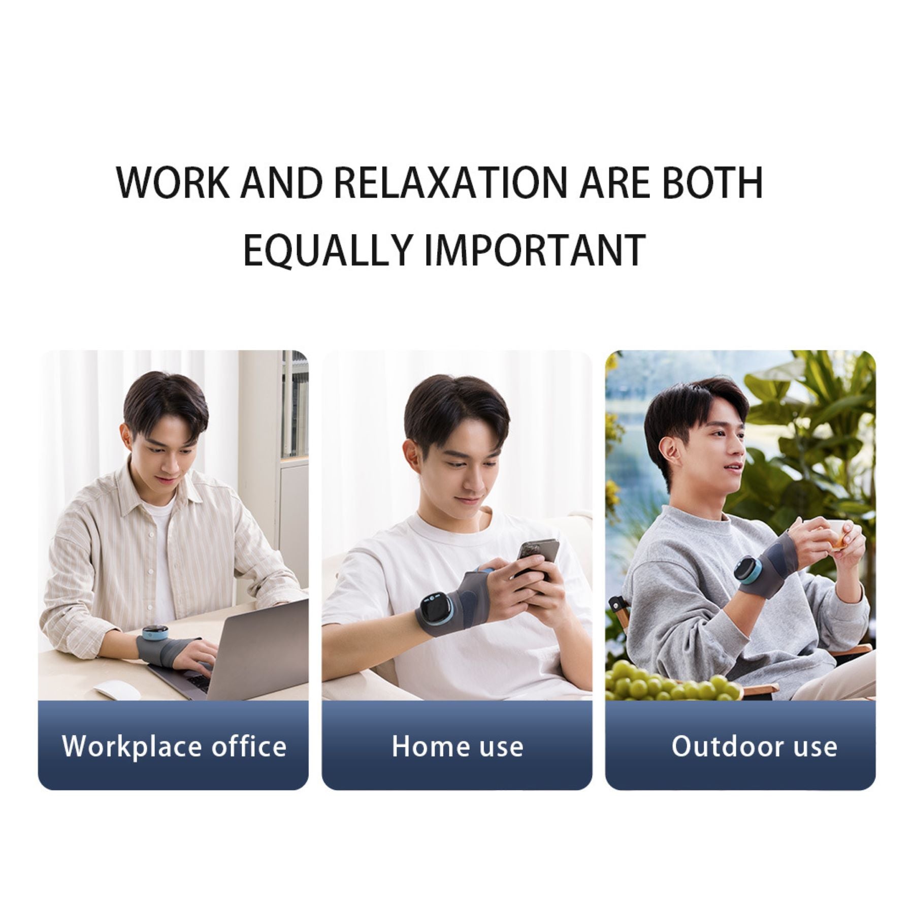 Heating and Massaging Wrist Protective Gear