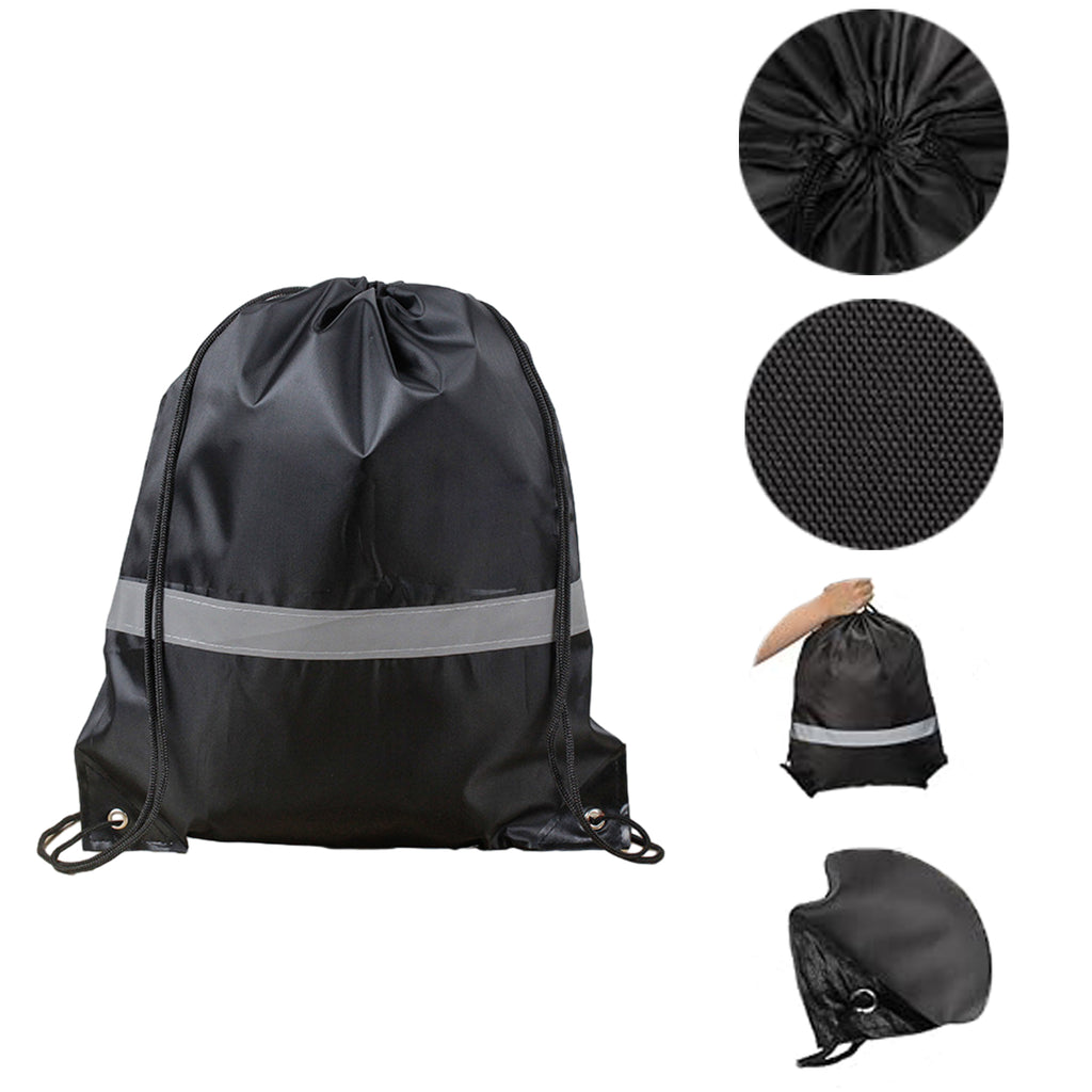 Reflective Drawstring Backpack