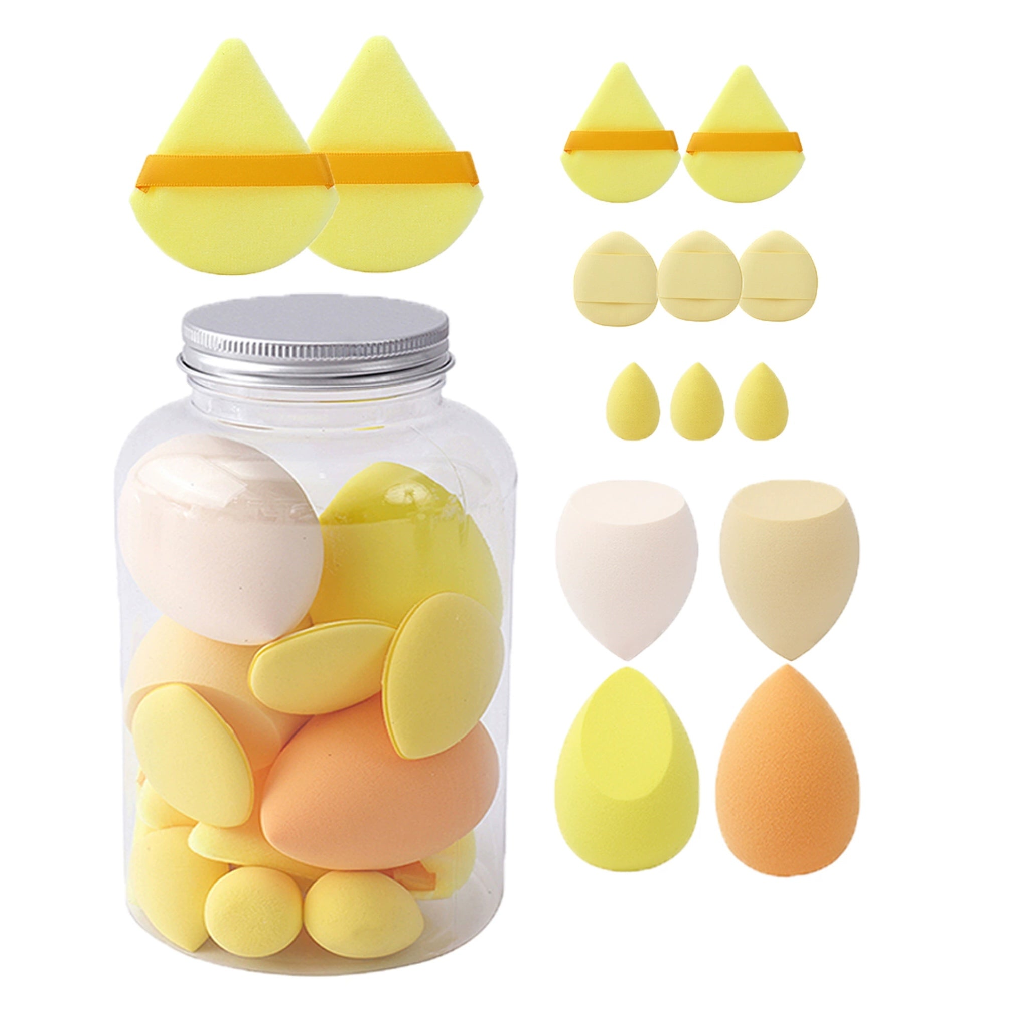 14-Piece Makeup Puff Set