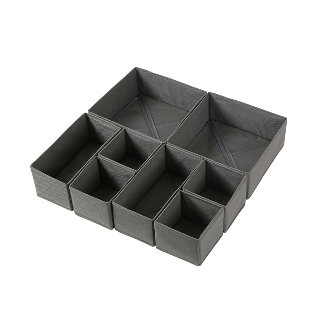 Household Fabric Foldable Underwear Drawer Organizer
