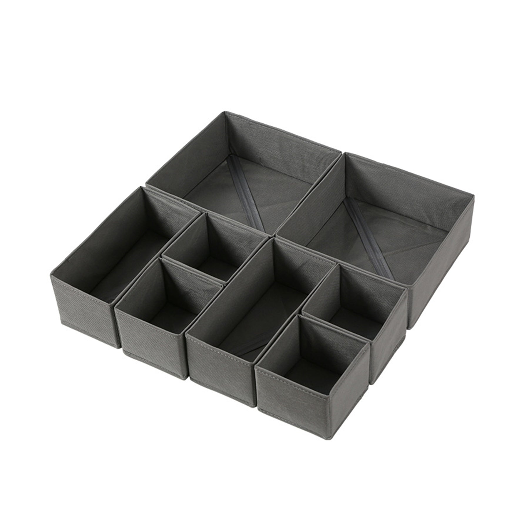 Household Fabric Foldable Underwear Drawer Organizer