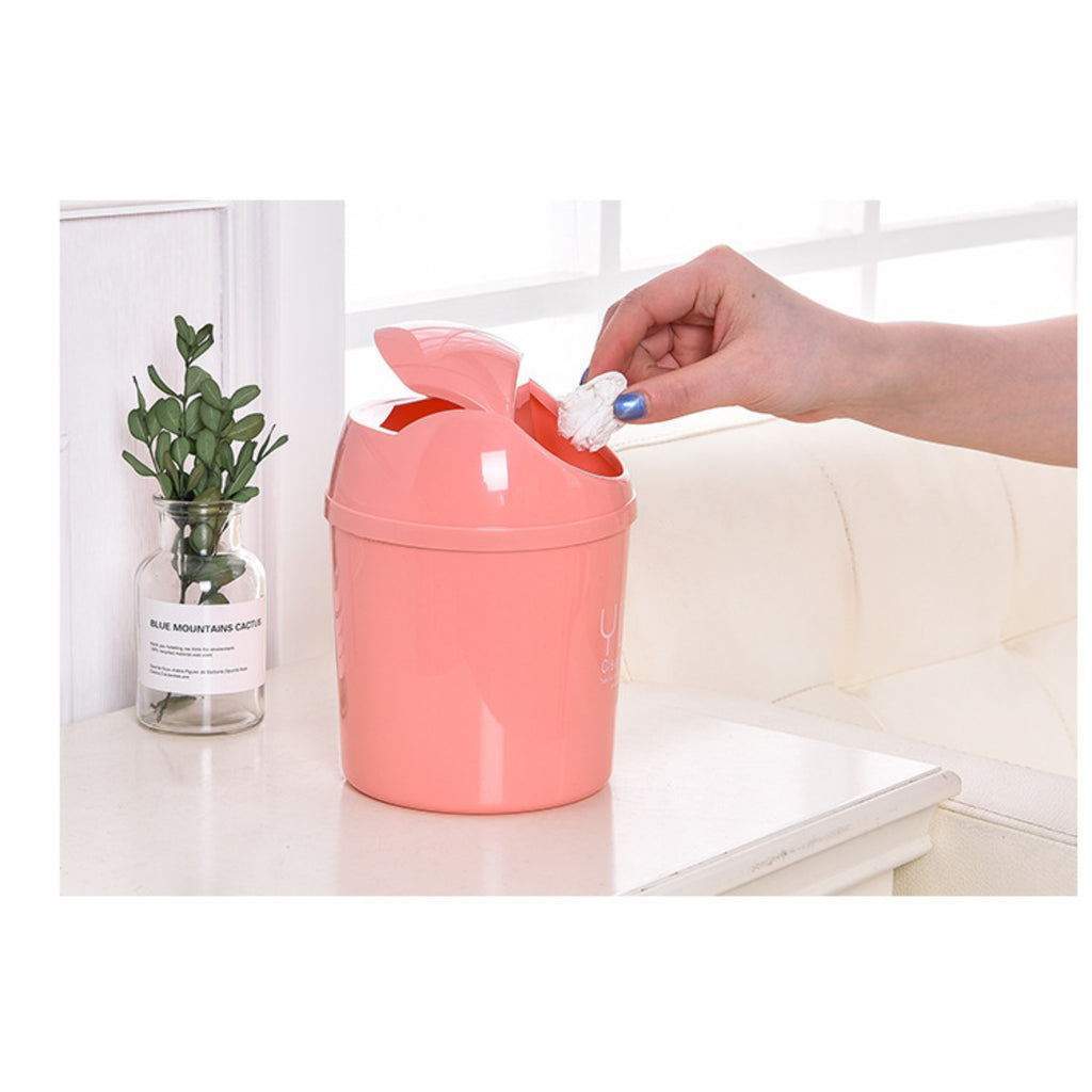 Plastic Desktop Mini Trash Can