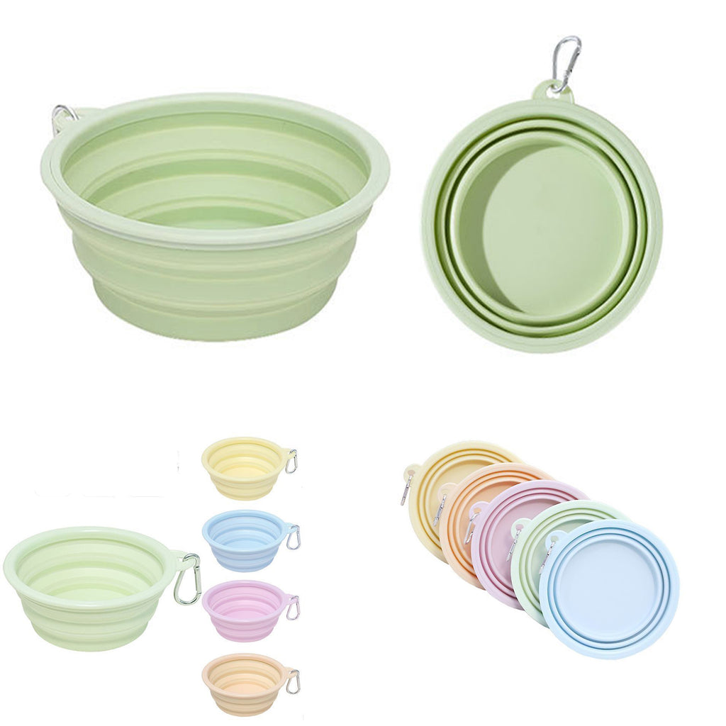 Outdoor Portable Folding Bowl Pet Bowl Outdoor Drinking Water