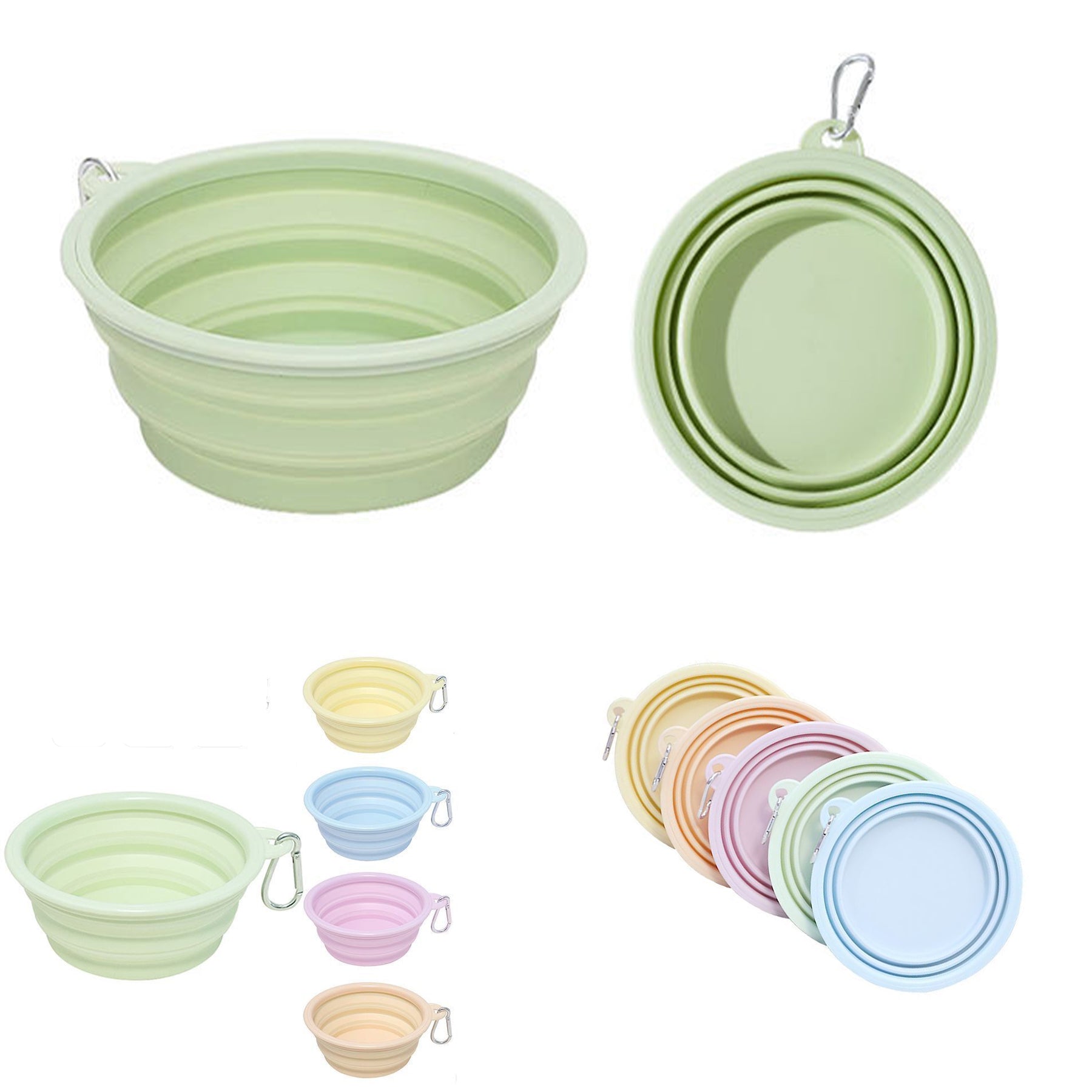 Outdoor Portable Folding Bowl Pet Bowl Outdoor Drinking Water