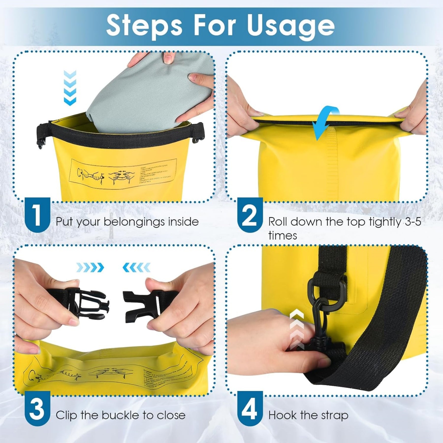 Waterproof Dry Bag - 10 L