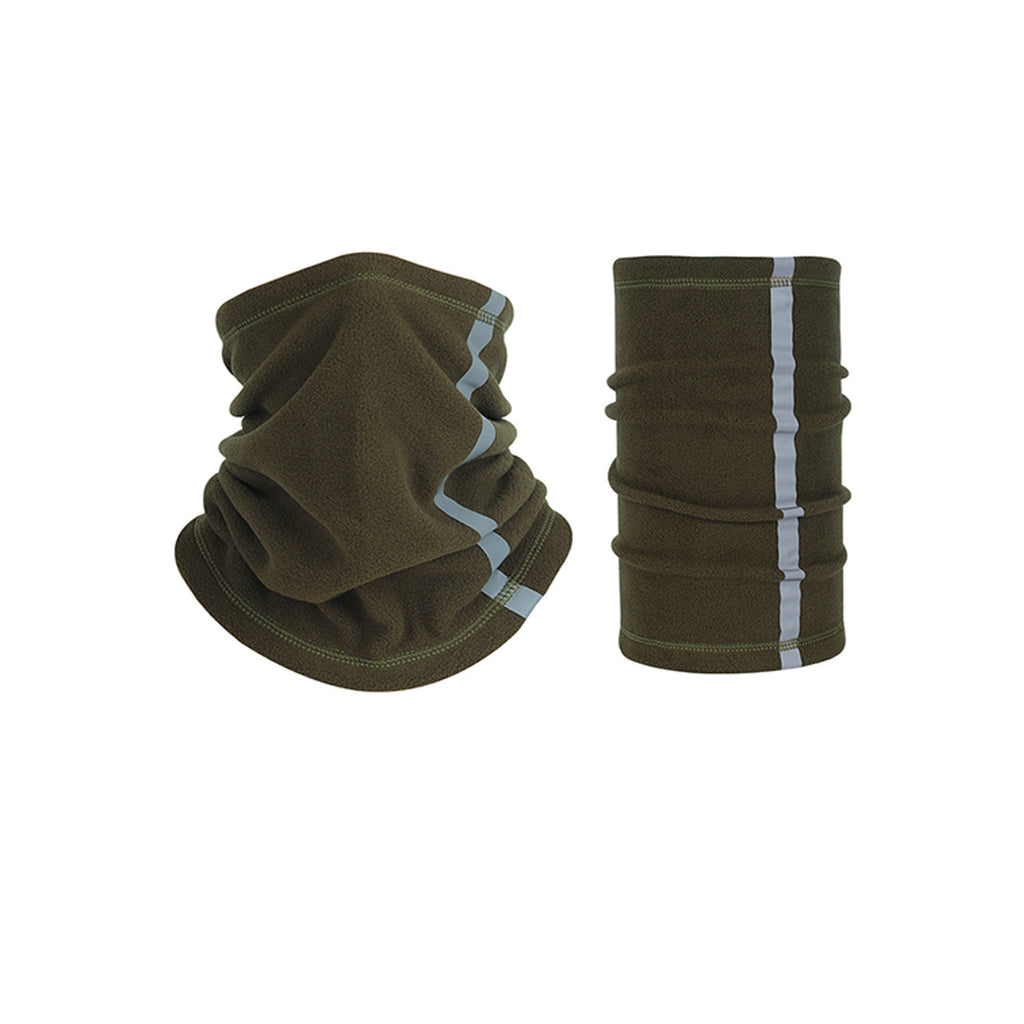 Neck Warmer with Reflective Stripe