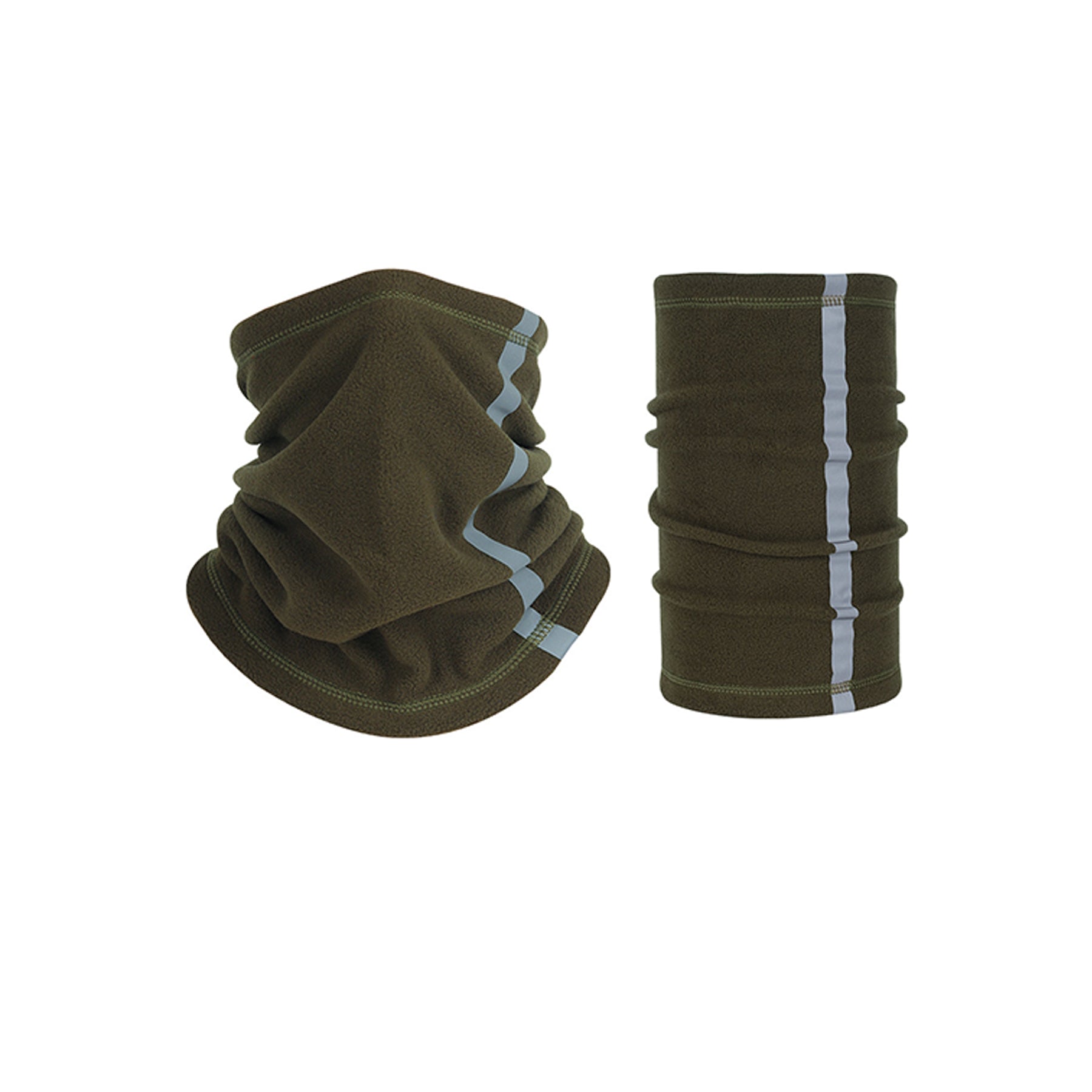 Neck Warmer with Reflective Stripe